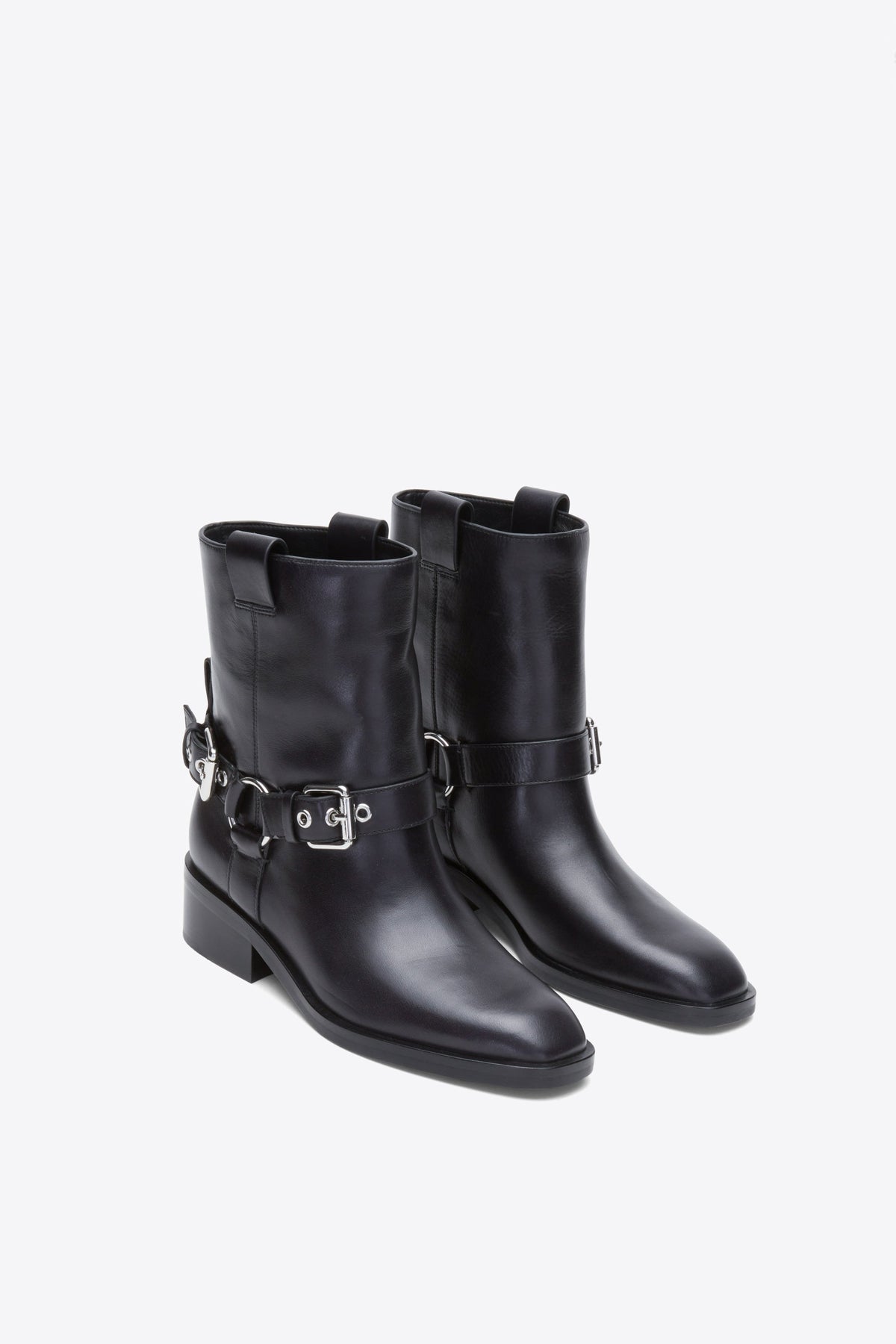 Alexa Moto Boot Black