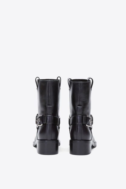 Alexa Moto Boot Black