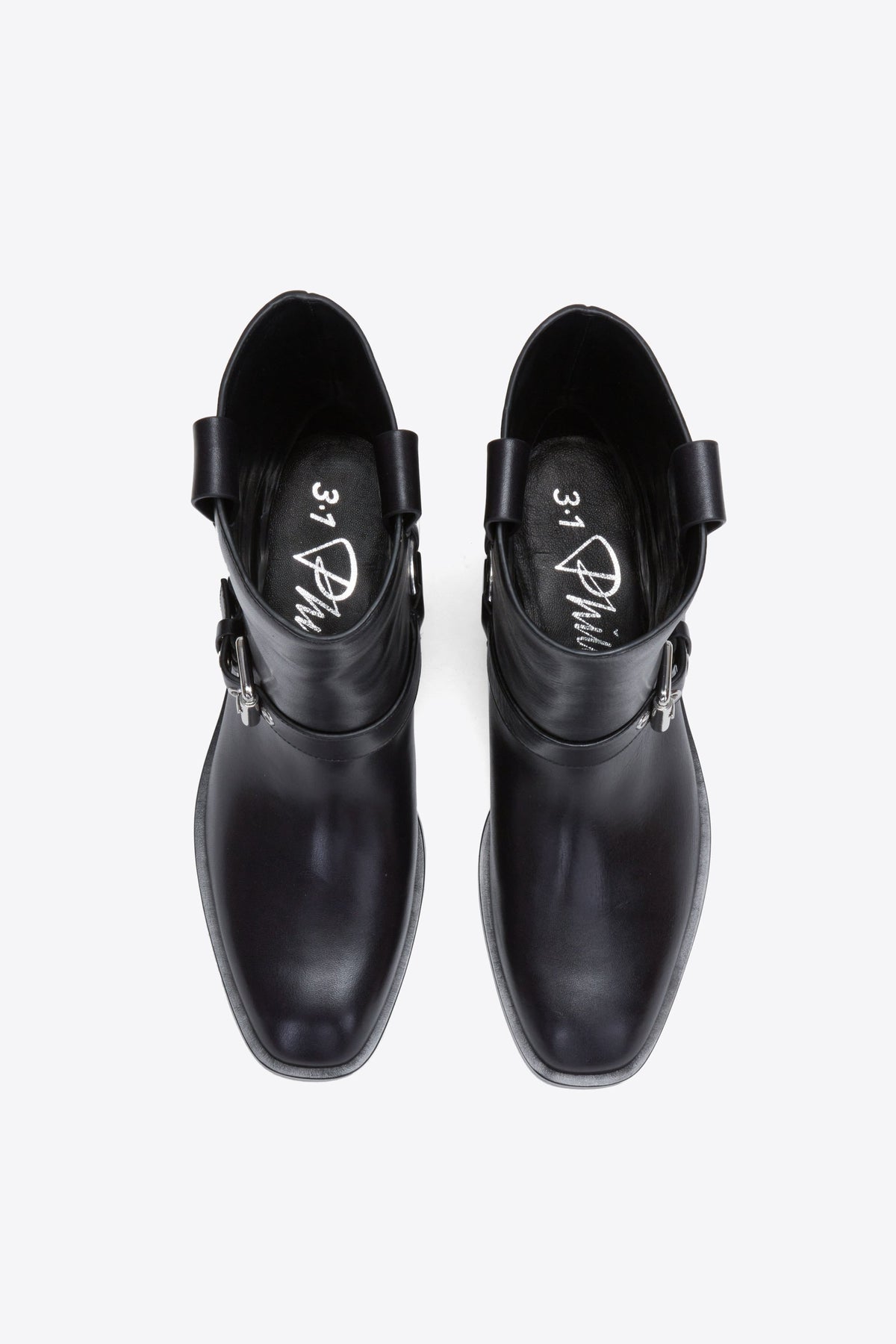 Alexa Moto Boot Black