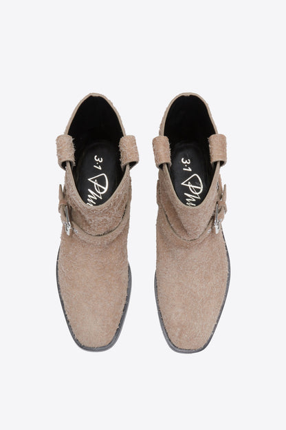 Alexa Moto Boot Taupe