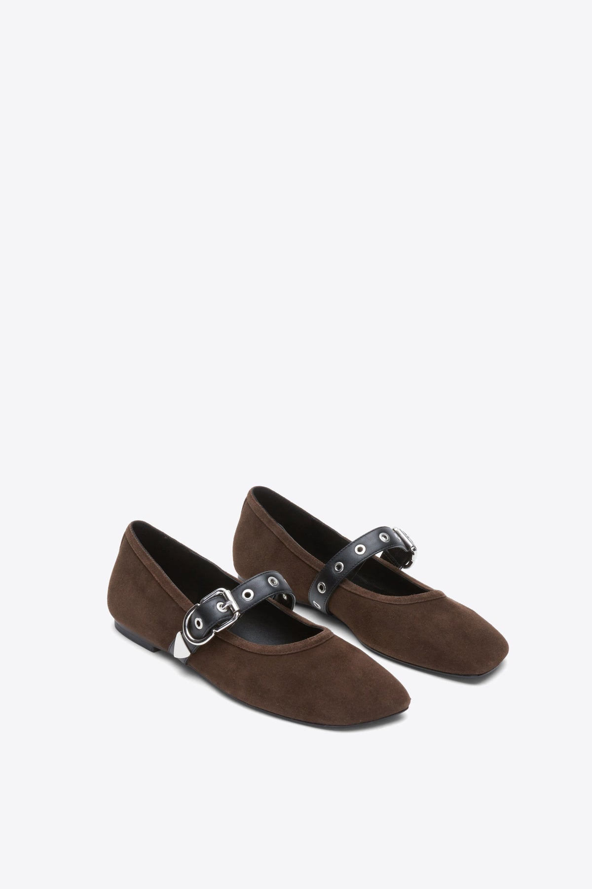 ID Mary Jane Flat Chocolate