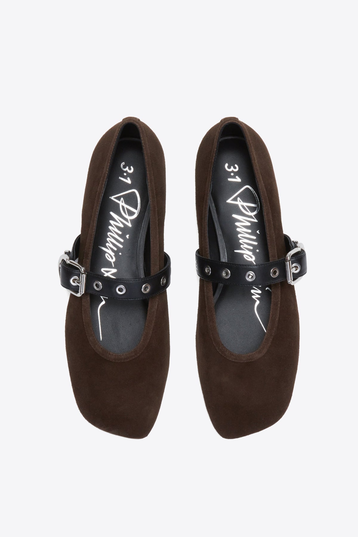 ID Mary Jane Flat Chocolate