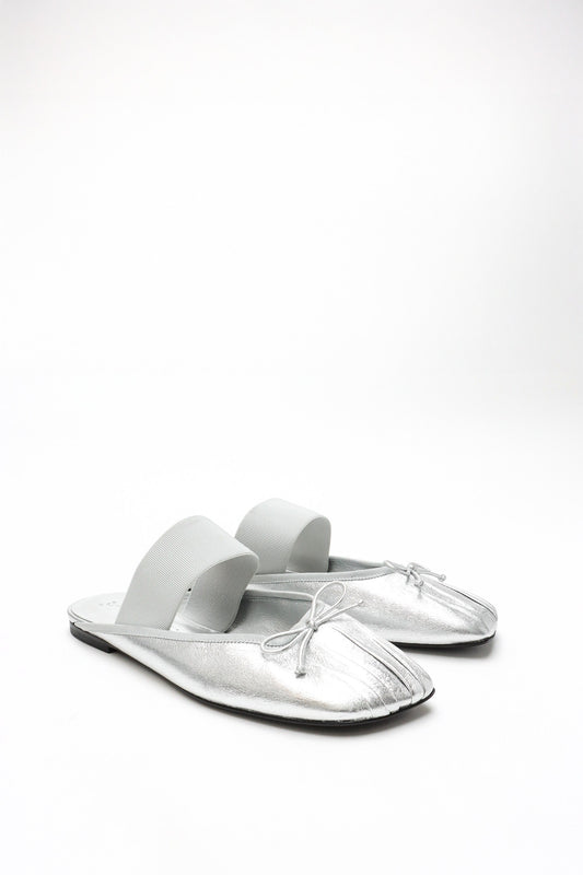 ID Ballerina Mule Silver