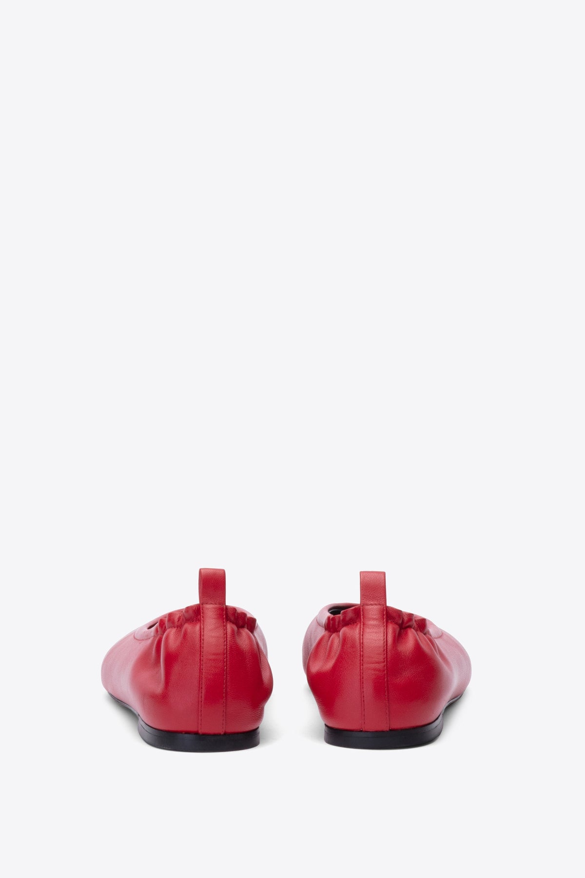 ID Stretch Back Ballet Flat Lipstick Red