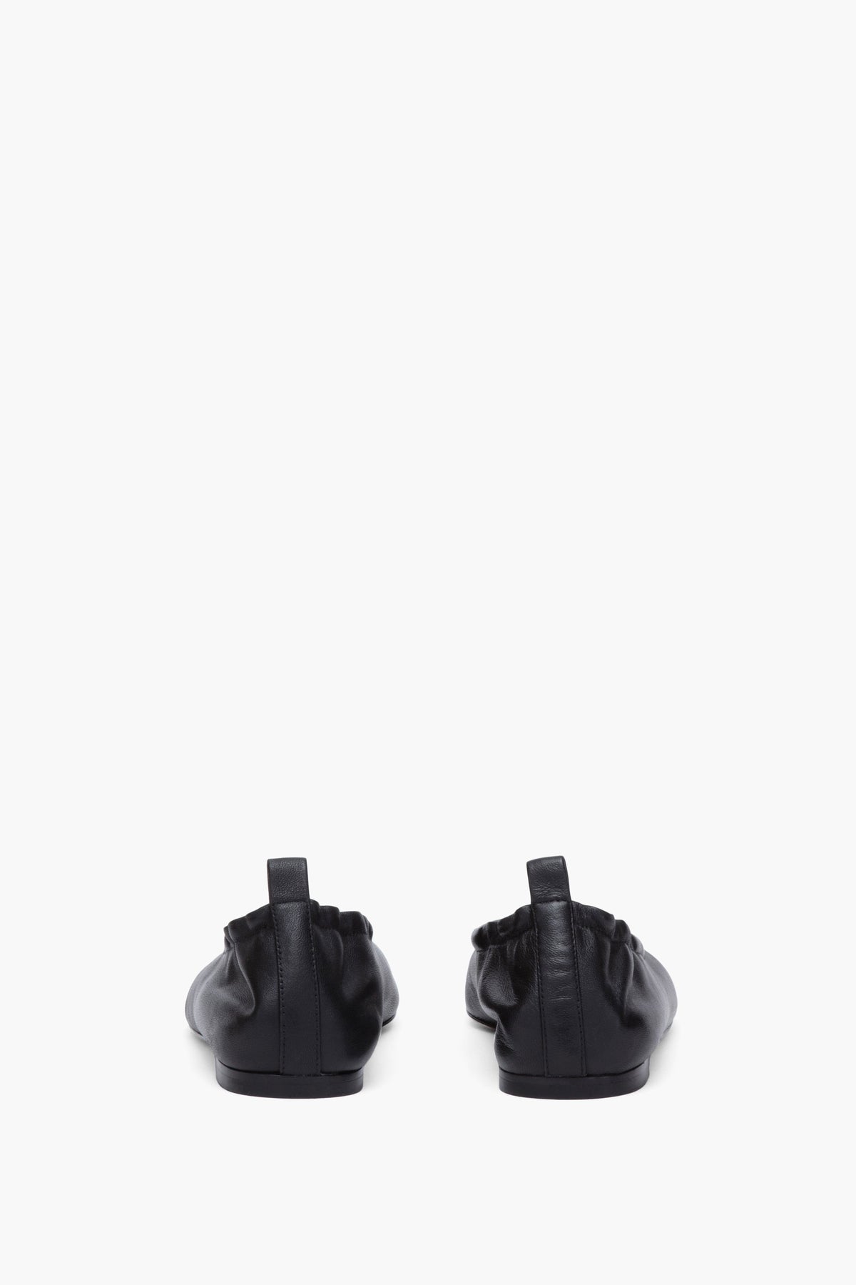 ID Stretch Back Ballerina Flat Black