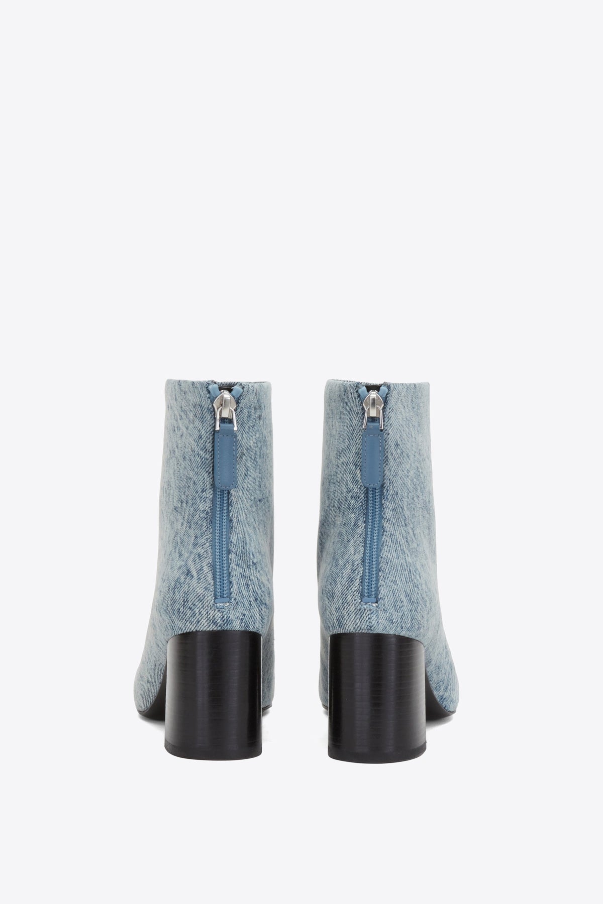 Nadia Heel Boot Washed Indigo