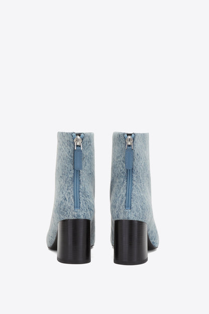 Nadia Heel Boot Washed Indigo